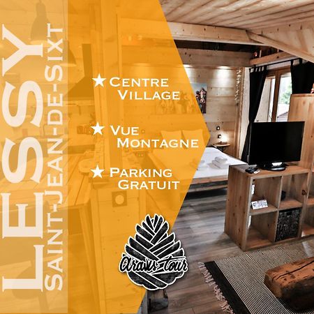 Studio Lessy - Centre Village - Aravistour Saint-Jean-de-Sixt Ngoại thất bức ảnh